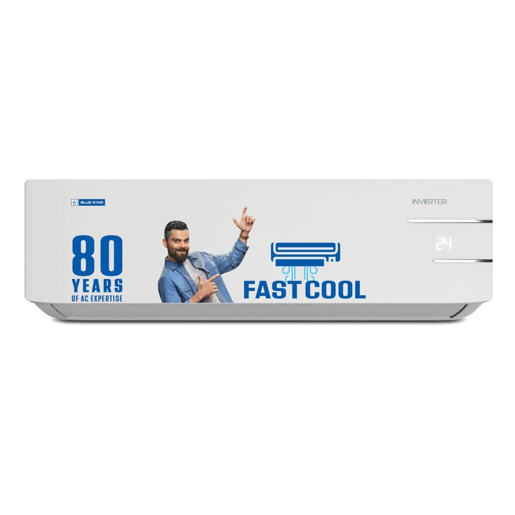 Blue Star 1 Ton 5 Star Inverter Split AC