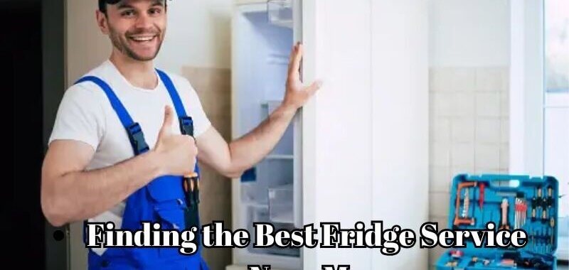fridge service near me